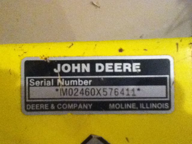 John Deere Snowblower Serial Number Search